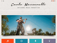 Tablet Screenshot of carlomassarelli.com